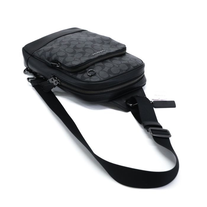 コーチ COACH グラハム ボディバッグ レザー PVC シグネチャー C2932