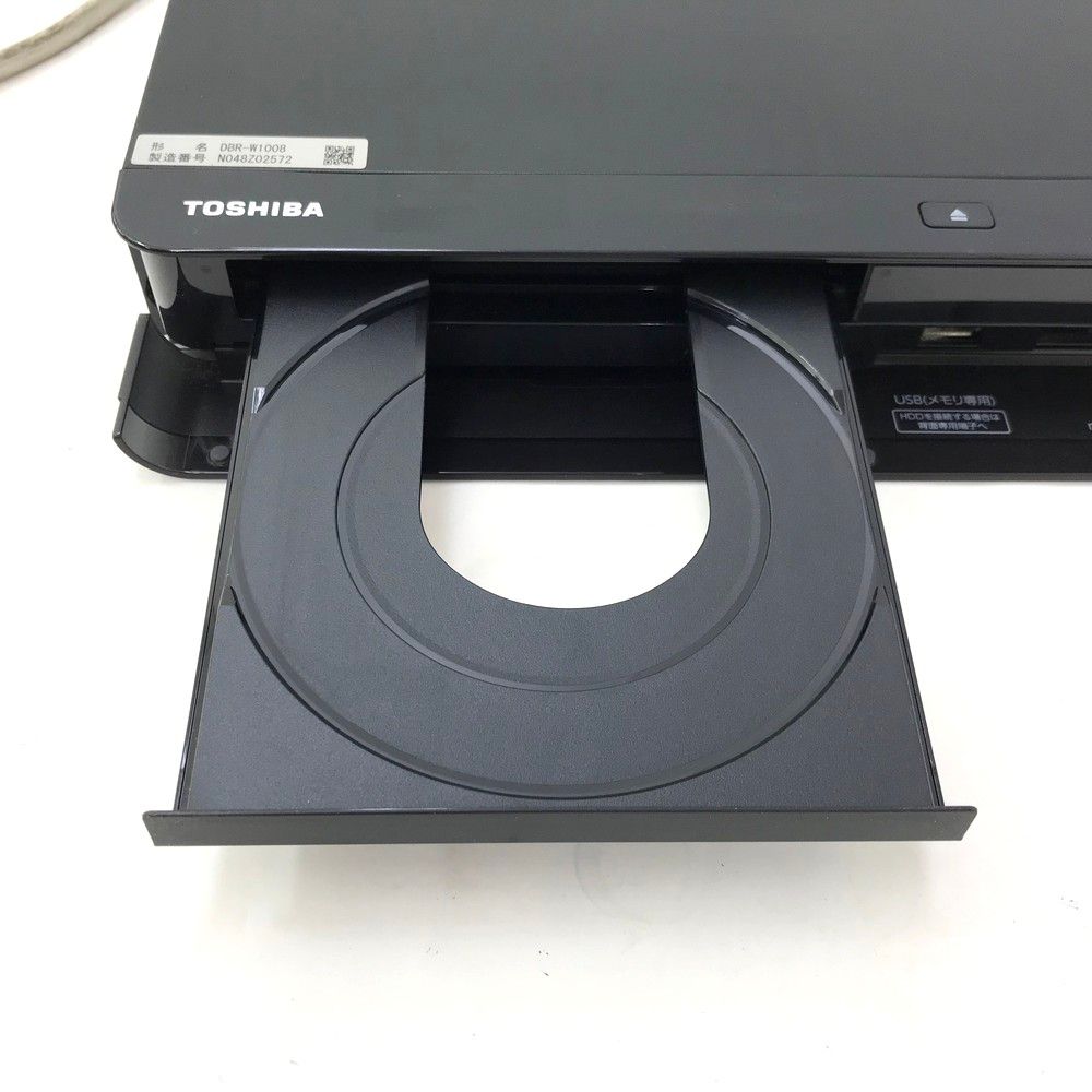 TOSHIBA 東芝 REGZA DBR-W1008 2018年製 TOSHIBA REGZA DBR-W1008 2018年製