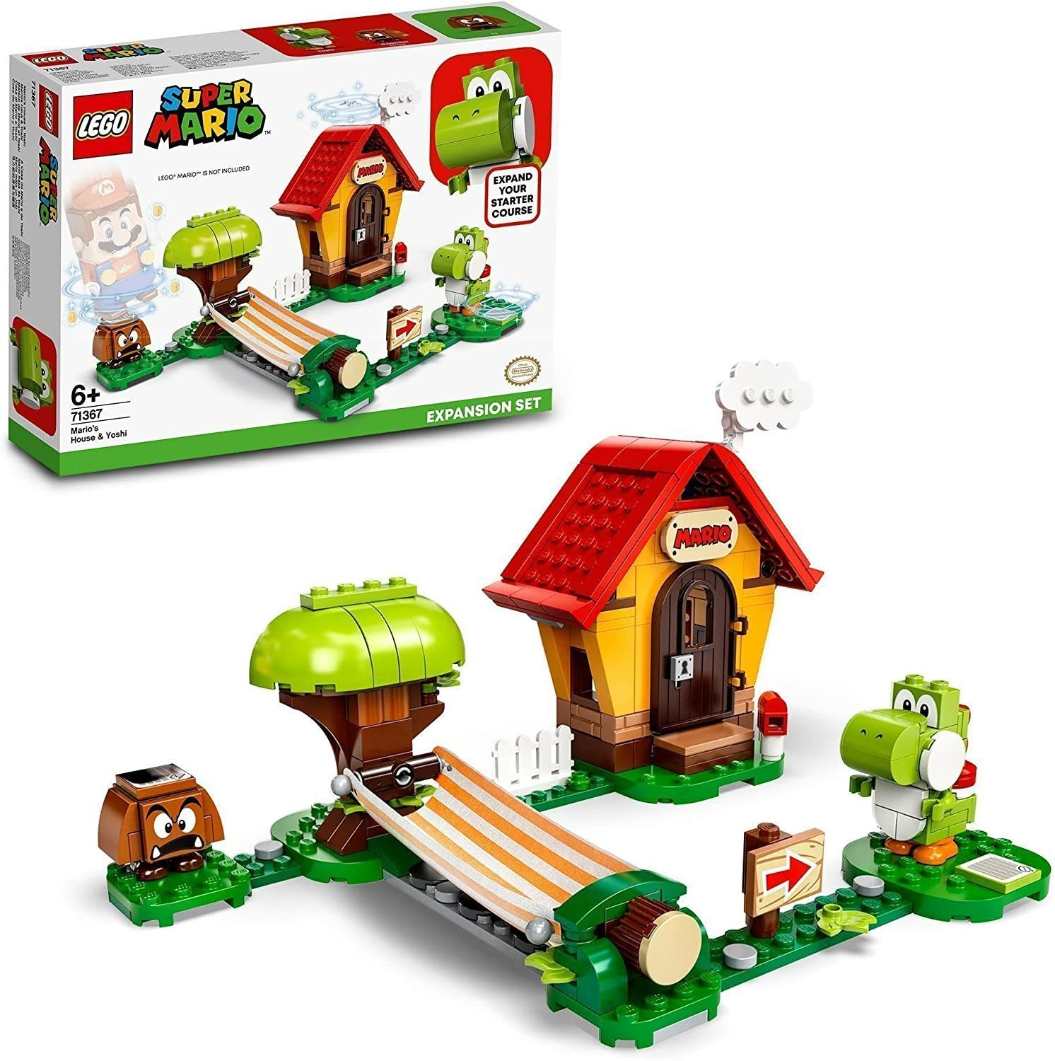レゴ LEGO スーパーマリオ ヨッシーとマリオハウス ビルダブル