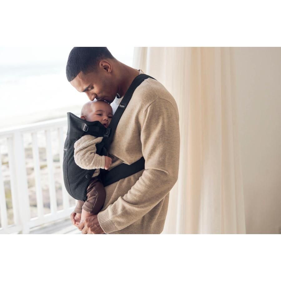 BABYBJORN ブラック 抱っこ紐 キャリアMINI 公式ベビービョルン