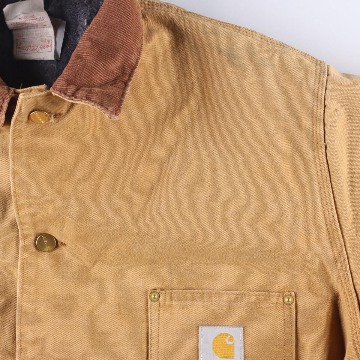 古着 80年代 カーハート Carhartt ミシガンチョアコート ダック地