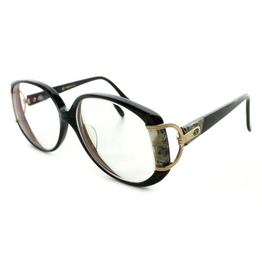 ヴァレンティノ ガラヴァーニ VALENTINO GARAVANI 眼鏡 アイウェア サングラス 度入り ロゴ 総柄 黒 ブラック 金 ゴールド 5414 |MP GY18