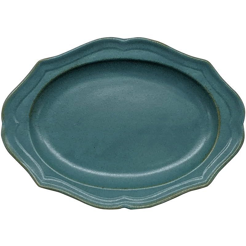 在庫セール】うつわ魯庵 美濃焼 「 cadre 」 楕円 オーバル 皿