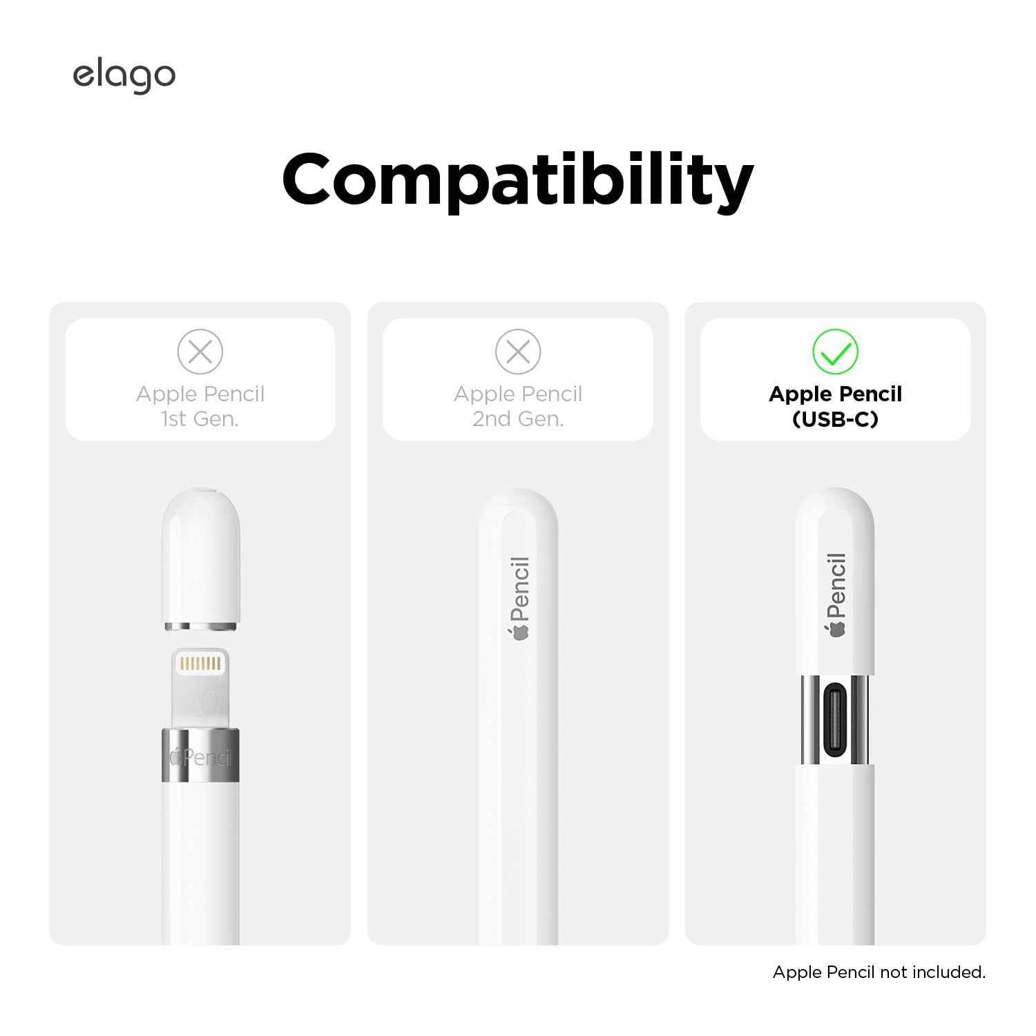 新品 【elago】 Apple Pencil USB-C 対応 カバー かわいい 鉛筆