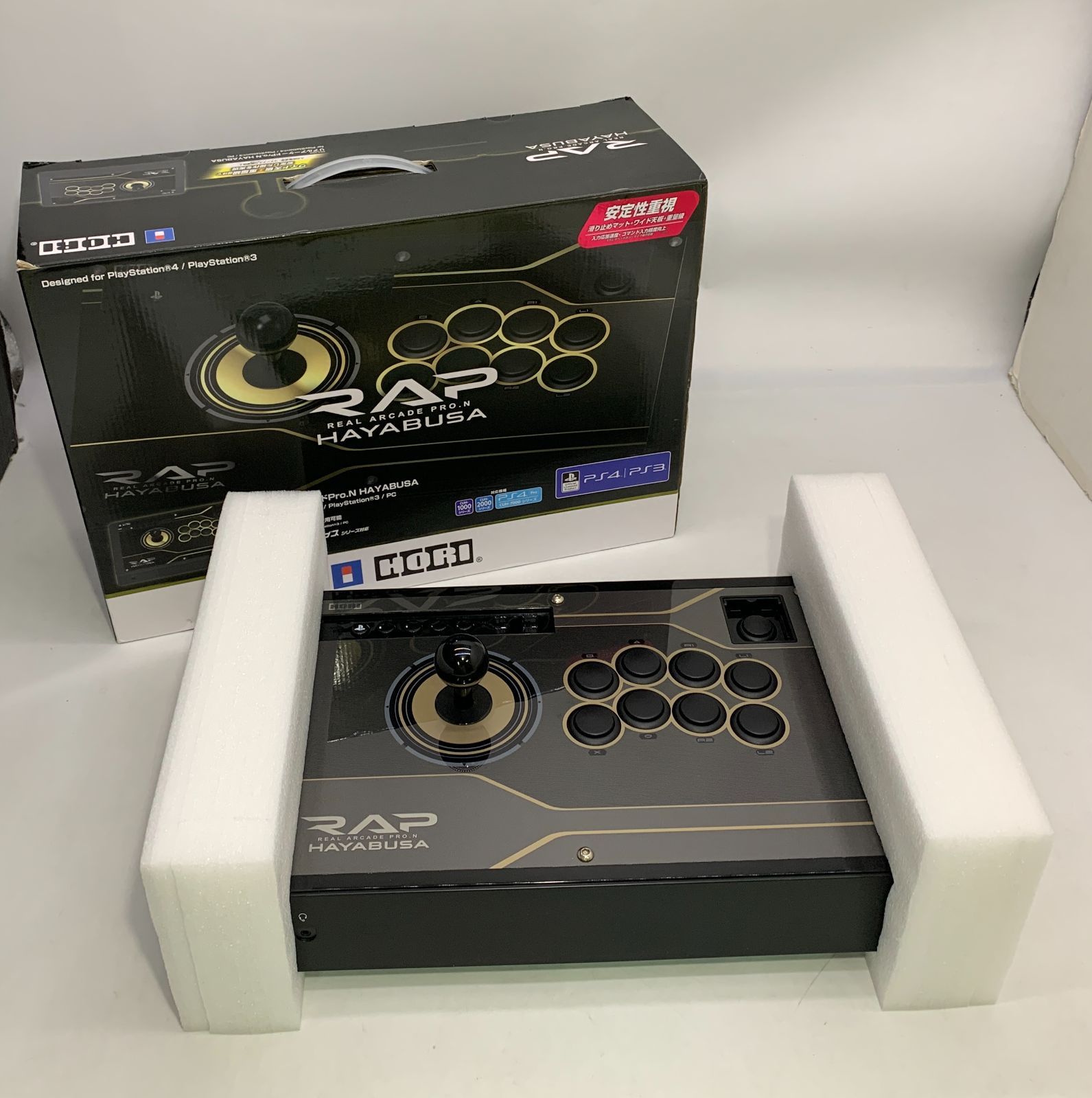 HORI RAP リアルアーケードpro.N HAYABUSA PS4-092 アケコン【PS4-092