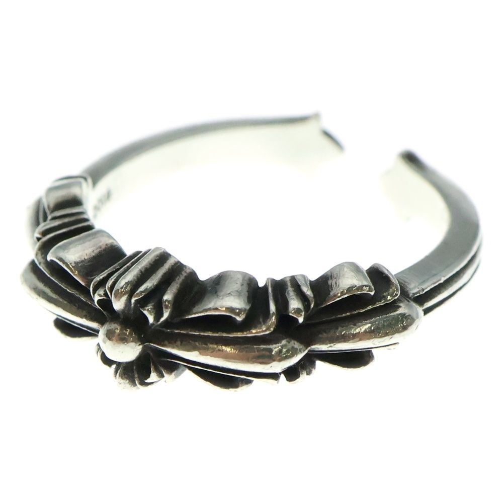 CHROME HEARTS クロムハーツ BABY CLSC ベイビークラシックダブルフローラルリング シルバー