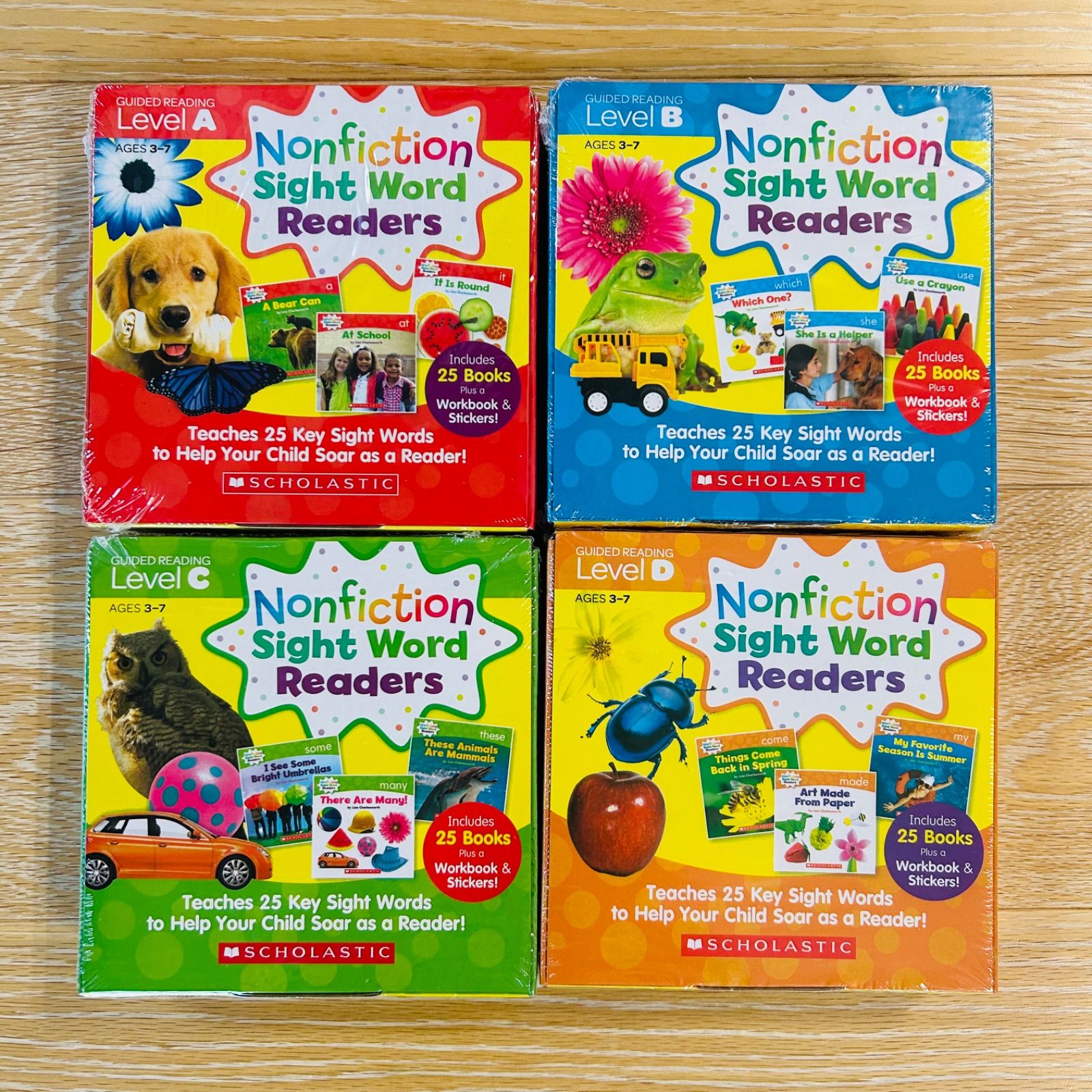 Nonfiction Sight Word Readers 32GBマイヤペン付 Nonfiction Word Readers 英語絵本 maiyapen対応 マイヤペン対応