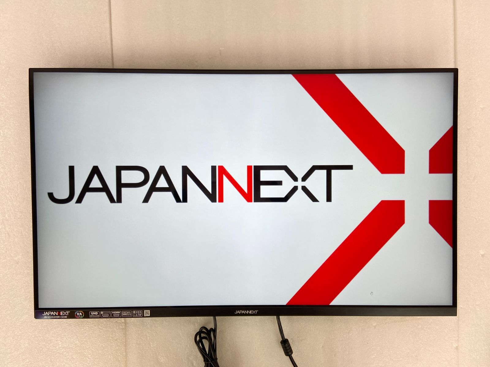 JAPANNEXT 31.5型 4K液晶モニター USB Type-C(最大65W給電対応） JN 
