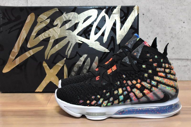 NIKE LEBRON 17 26cm 26.5cm JAMES GANG 22000 BQ3117 005 LBJ X VII