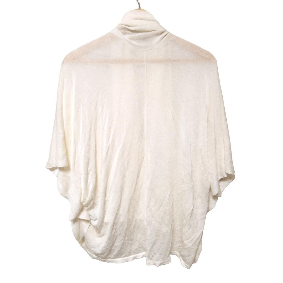 Leilian レリアン カーディガン サイズ9 M レディース - 白 七分袖