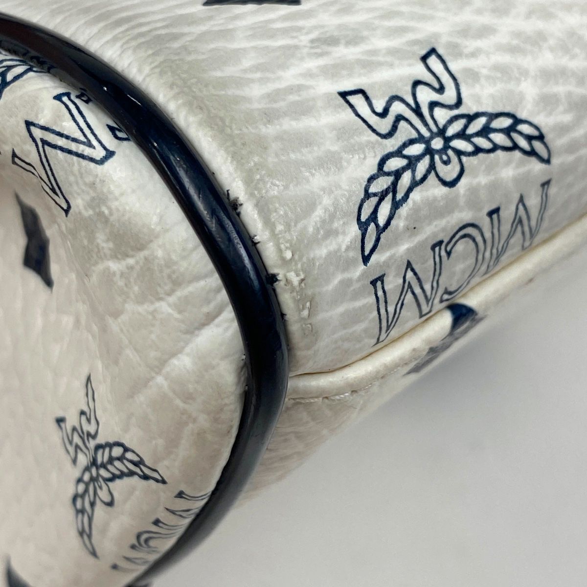 エム・シー・エム MCM ロゴグラム ミニボストンバッグ 2WA ショルダー