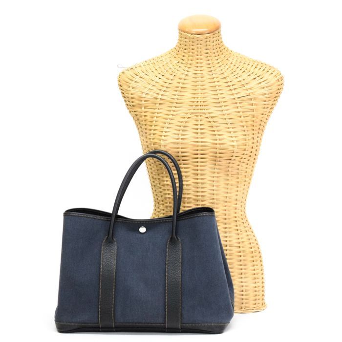 エルメス HERMES ガーデンパーティ PM 36 トワルアッシュ