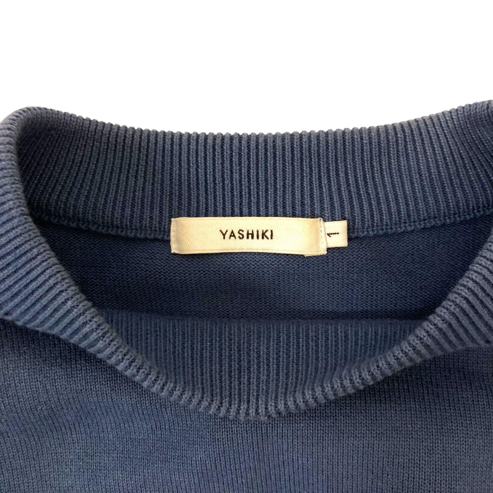 YASHIKI (ヤシキ) 22AW Seijaku Knit 天竺編み ニット セーター YSK 