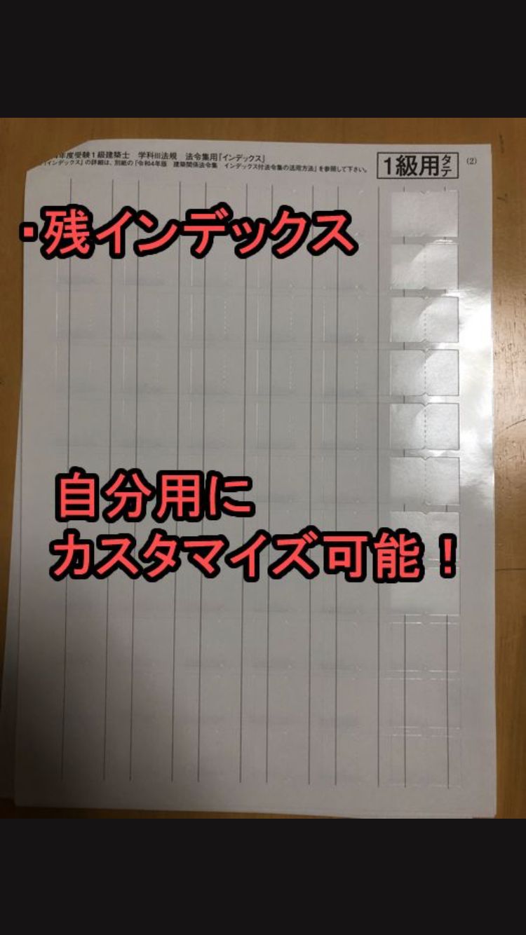 令和5年度建築士法令集［線引・インデックス済］一級建築士総合資格B5