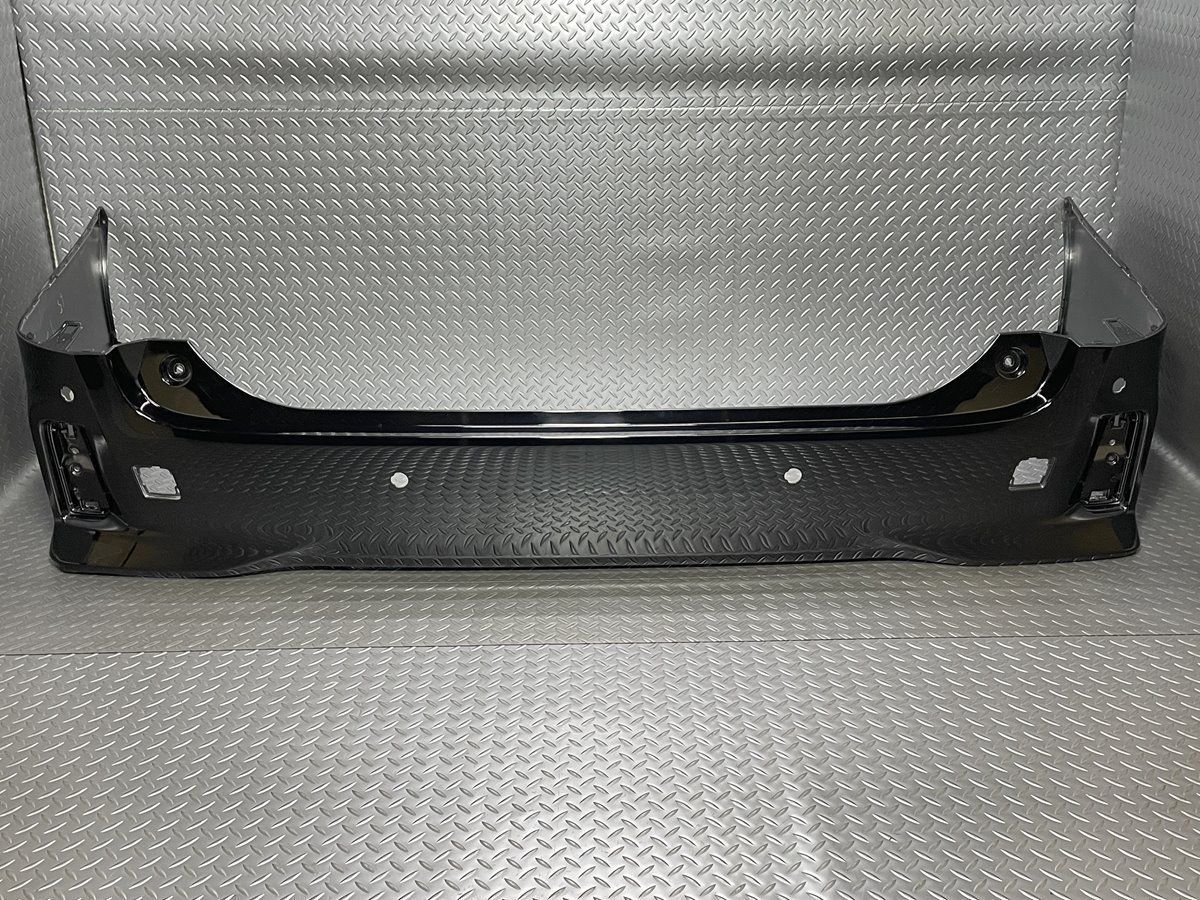 送料無料30系 アルファード/ヴェルファイア 純正 リアバンパー 黒/202