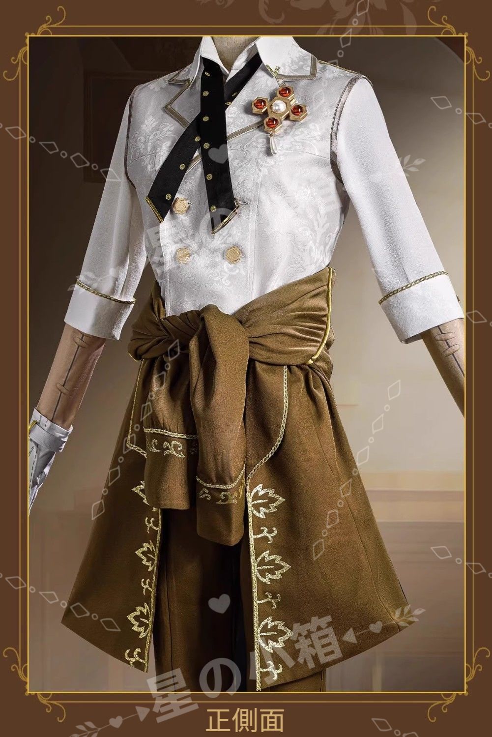 Malbon ゴルフウェア3点セット帽子特典あり ベージュ✨美品⛳数量限定