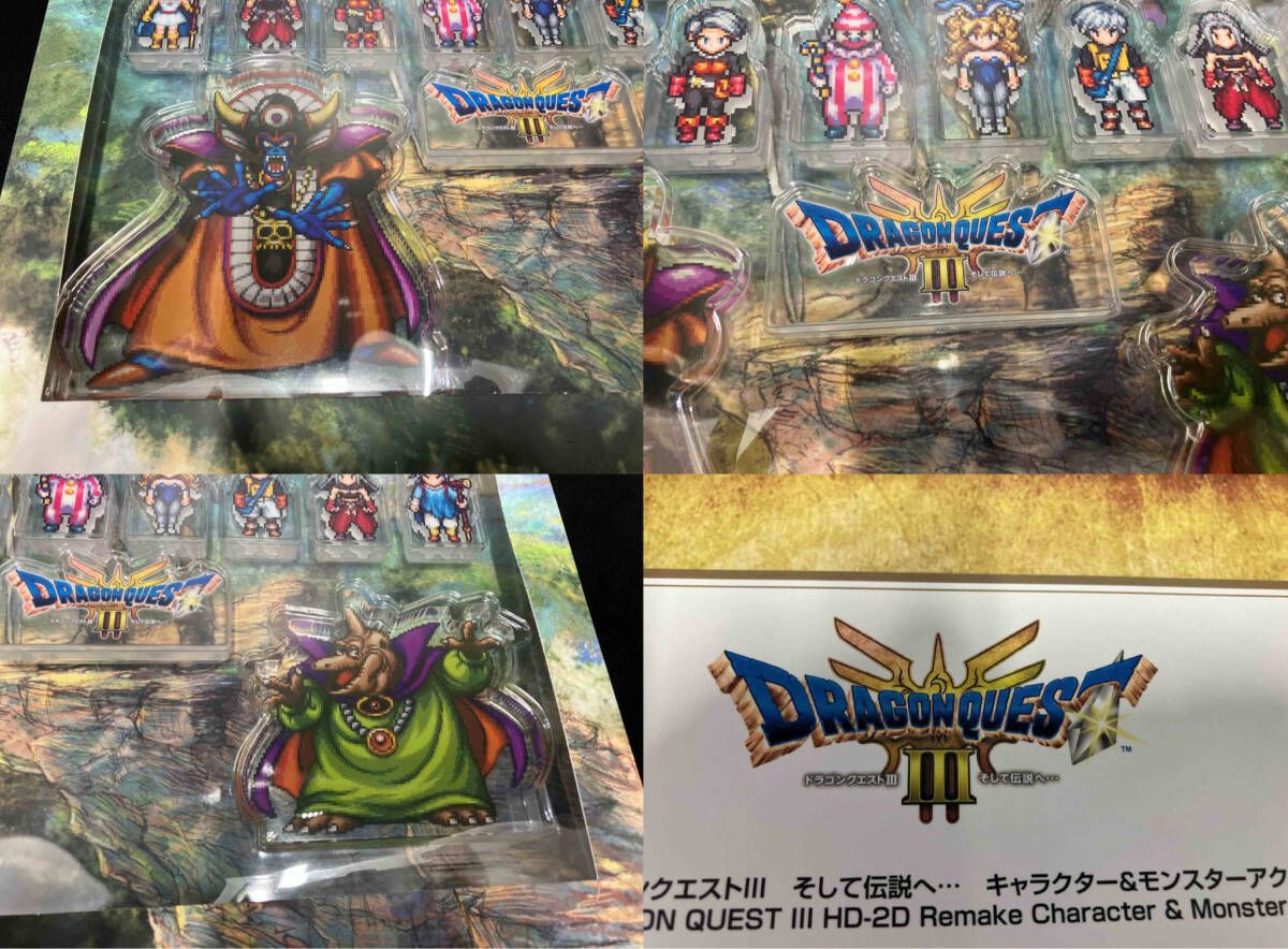 ドラゴンクエストIIIリメイク  ドラゴンクエスト3リメイク　アクリルスタンド ドラゴンクエストIIIアクリルスタンド コンプリートセット