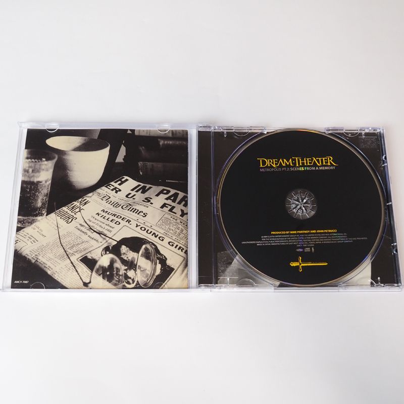 ドリーム・シアター CD 帯付き メトロポリス・パート2 シーンズ