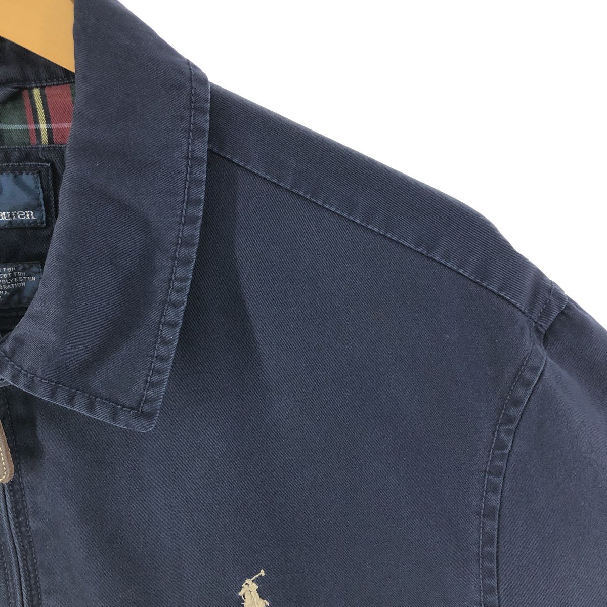 ラルフローレン　ralph ジャケット　古着 90s 90年代 ポロラルフローレン ジャケット ネイビー 紺