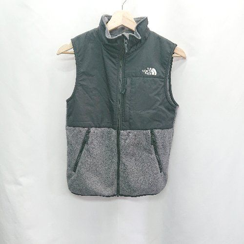 ◇ THE NORTH FACE ザ ノース フェイス キッズ DENALI VEST NAJ71944 ベスト サイズ150 ブラック グレー  メンズ E - メルカリ