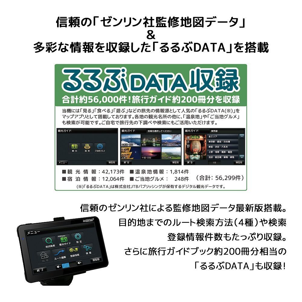 ワンセグ対応カーナビゲーション OT-N704AK