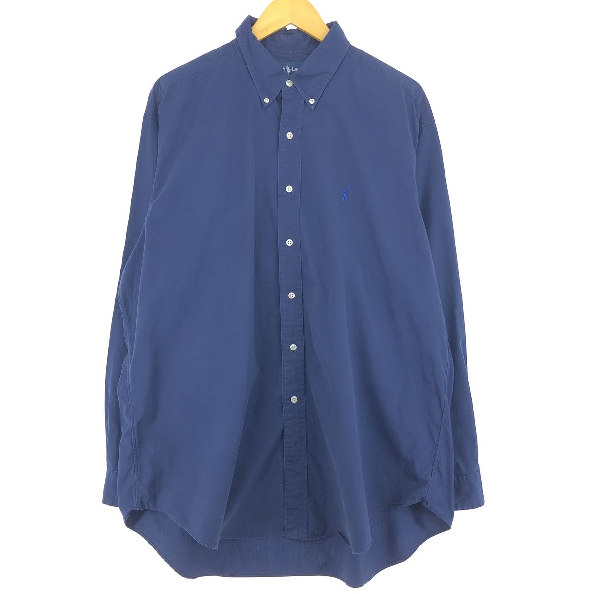 古着 ラルフローレン Ralph Lauren BLAKE 長袖 ボタンダウンシャツ メンズXL/eaa433624