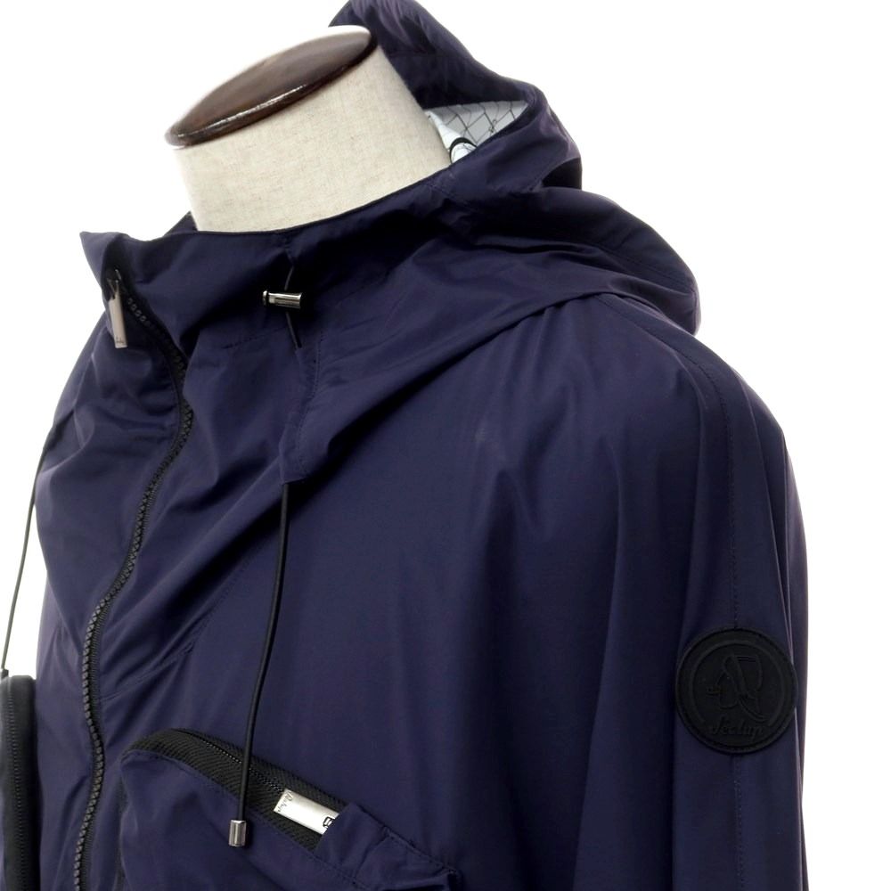 【新品アウトレット】シーラップ Sealup GRAPHENE PONCHO ストレッチナイロン ポンチョ ブルゾン ネイビー【サイズ50】【メンズ】-1
