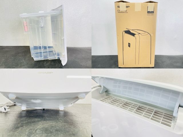 【中古】SHARP コンプレッサー式除湿機 　CV-R71-W シャープ（SHARP）衣類乾燥除湿機 CV-S71-Wコンプレッサー方式 楽天