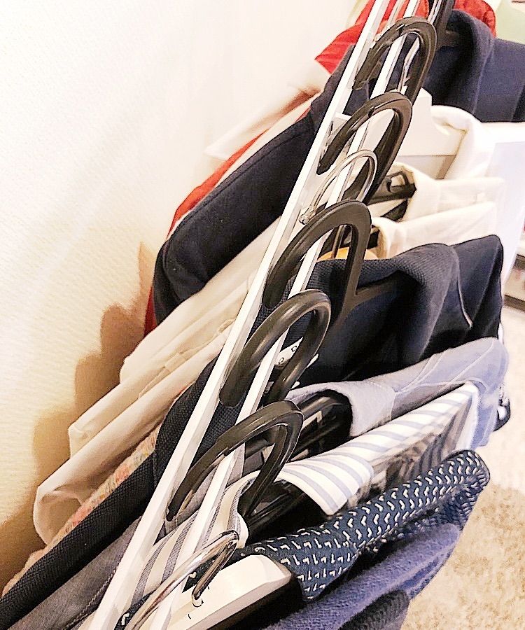 ハンガーラック 斜め掛け 省スペース 奥行35cm 幅91cm sn-33w