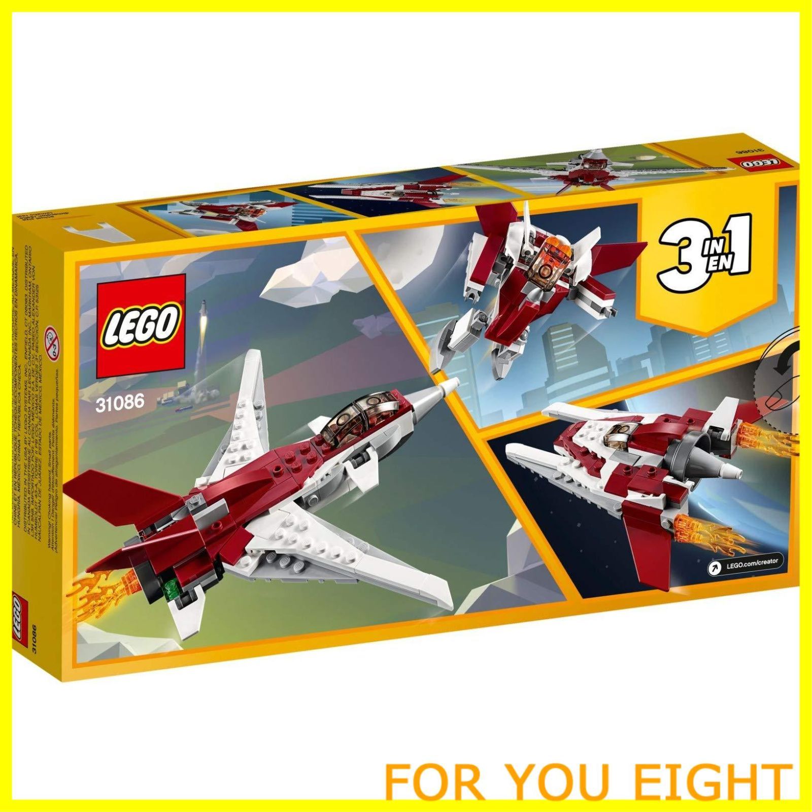 特価商品】レゴ(LEGO) クリエイター スーパージェット機 31086