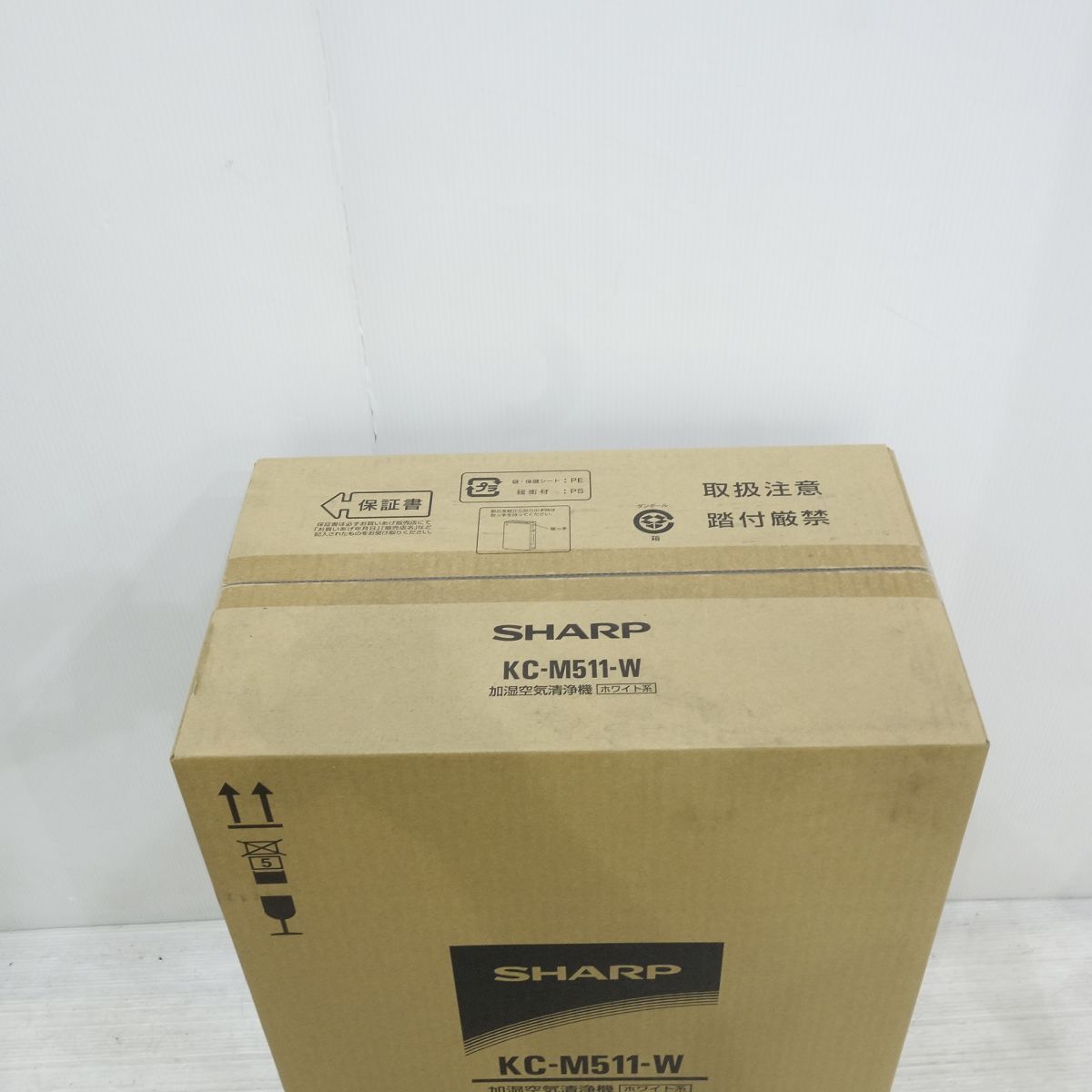 SHARP シャープ KC-M511-W 加湿空気清浄機 ホワイト系