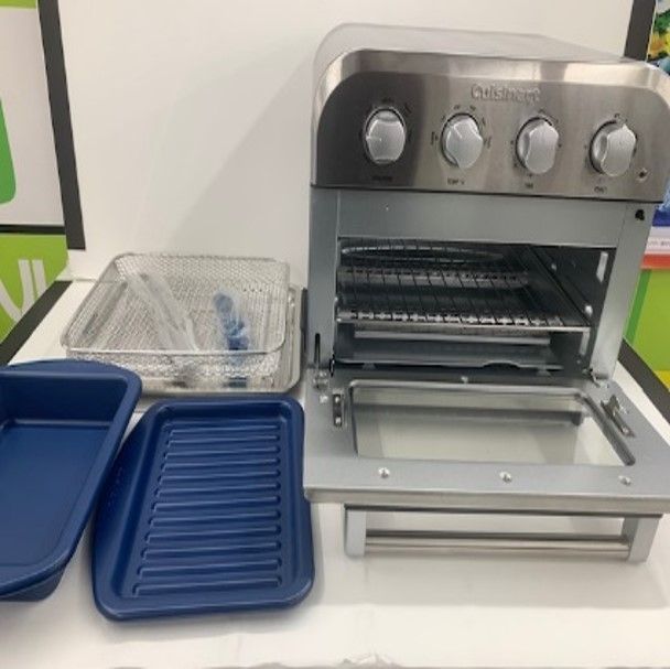 クイジナート Cuisinart ノンフライ オーブン トースター 4枚焼き オーブン グリル料理 冷凍 トースト 4ダイヤル シルバー TOA-38SJ 家電量販店 でんきち WWW_KANDAIZUMI_COM