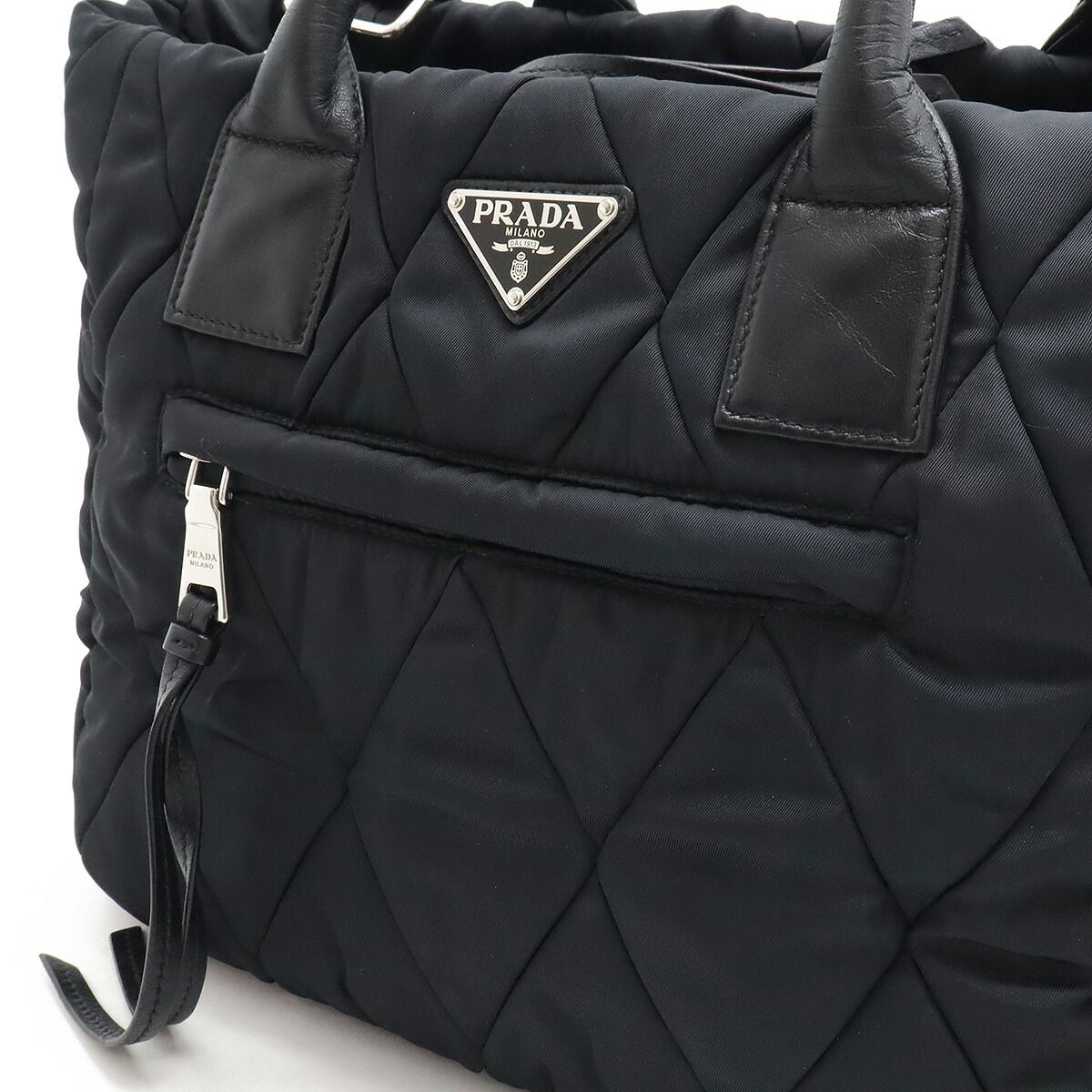 PRADA プラダ トートバッグ 2WAY ショルダーバッグ キルティング
