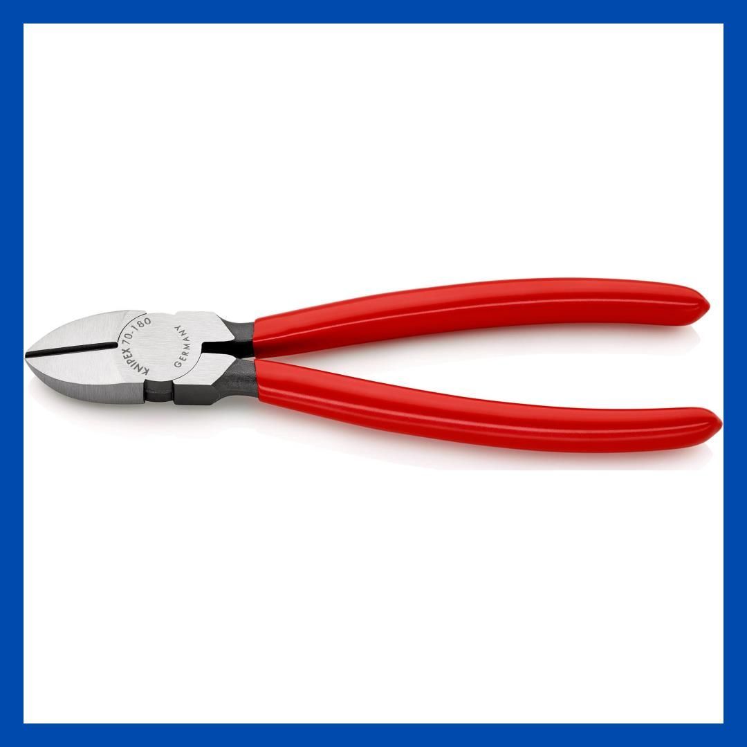 在庫処分】7001-180 クニペックス KNIPEX 7001-180 斜ニッパー (SB) 7001-180 - メルカリ