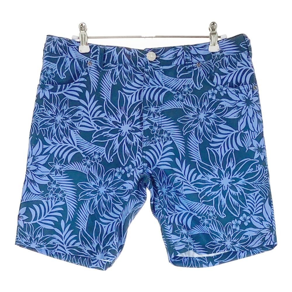 サイズ：L CLUNK クランク  ショートパンツ 総柄 ネイビー系 [240101535912] ゴルフウェア レディース ストスト