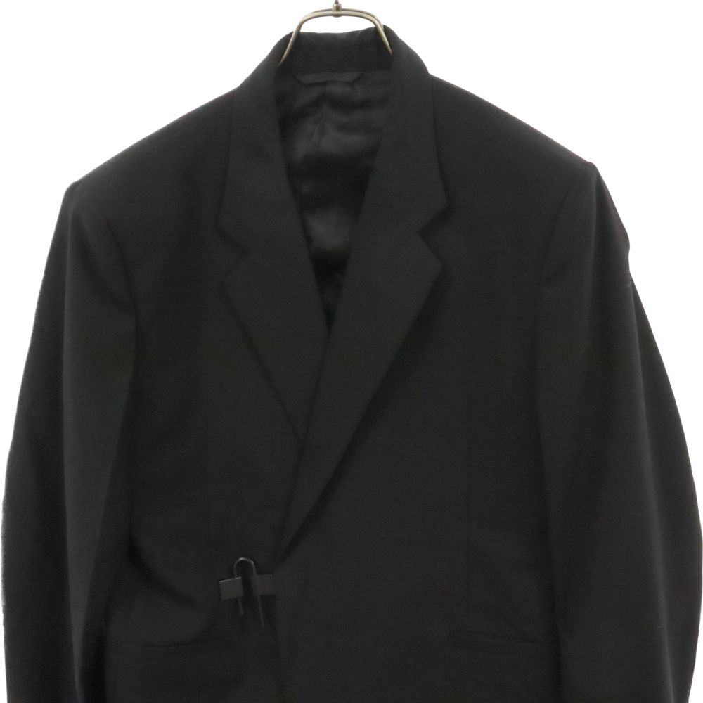 GIVENCHY (ジバンシィ) パドロック付きウールジャケット ブラック