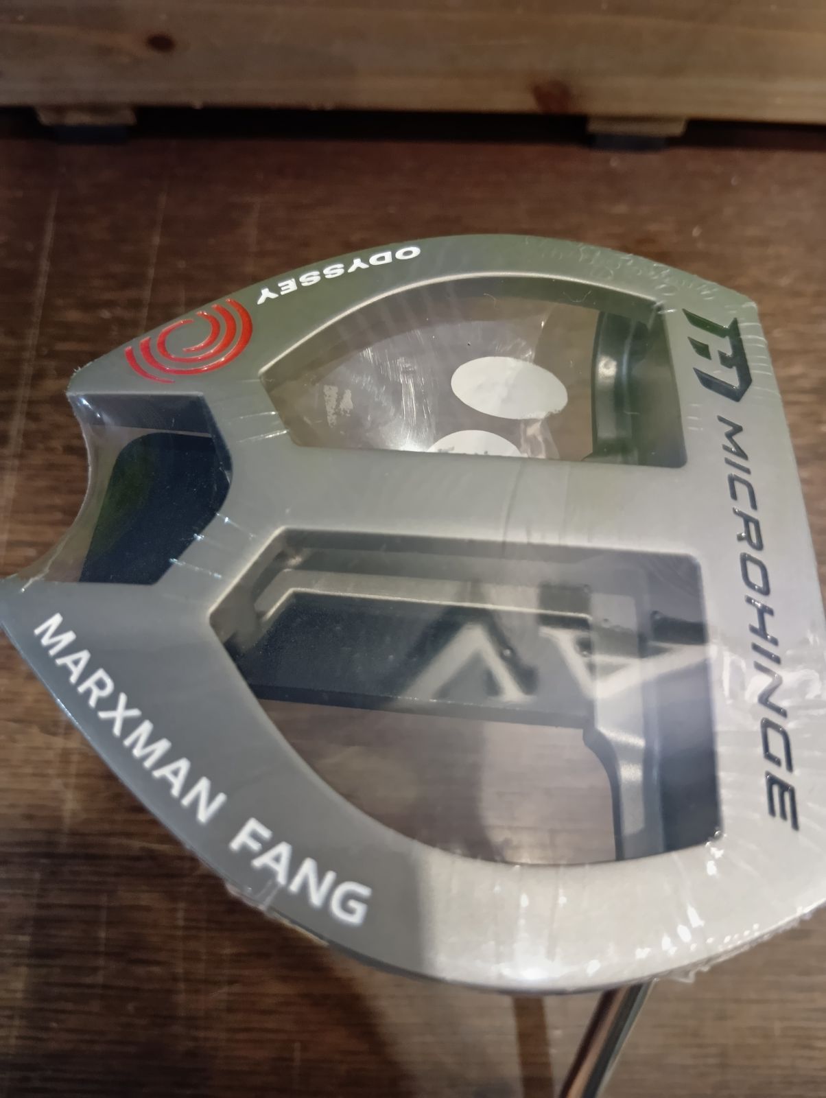 Pt ♥品 オデッセイ MICROHINGE MARXMAN FANG マイクロヒンジ パター メンズ 右用 スチールシャフト 34インチ 2025年モデル ODYSSEY 日本正規品 日本モデル ゴルフクラブ 大崎店