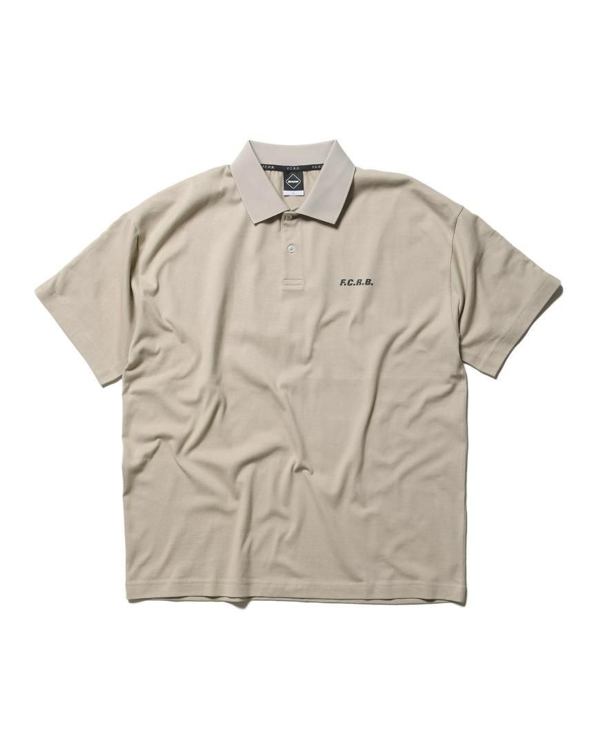 極美品 F.C.R.B. BIG LOGO WIDE POLO ポロシャツ F.C.R.B. - 美品 F.C.R.B. BIG LOGO WIDE POLO ポロシャツの通販