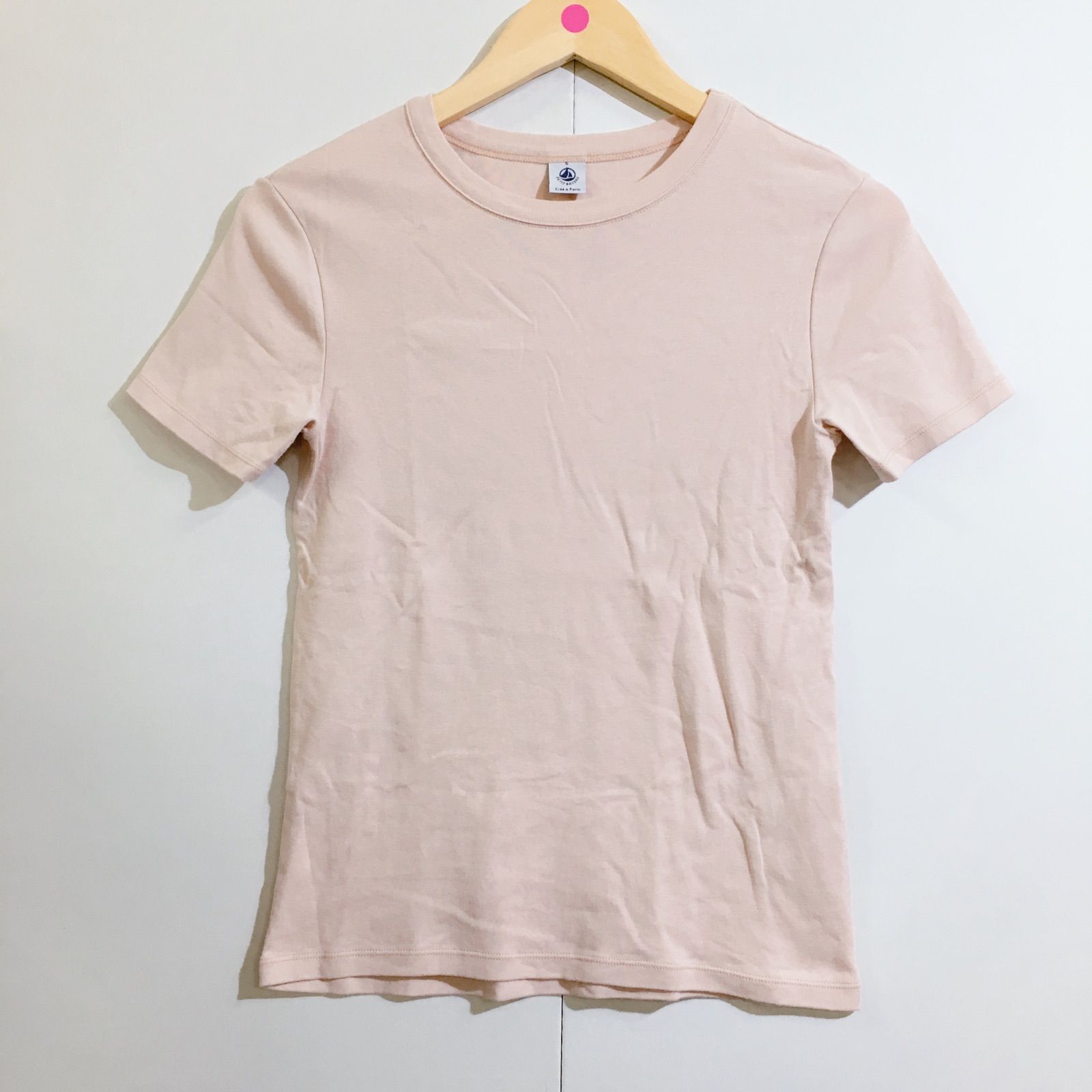 美品】PETIT BATEAU プチバトー コットン100%Uネックカットソー ...