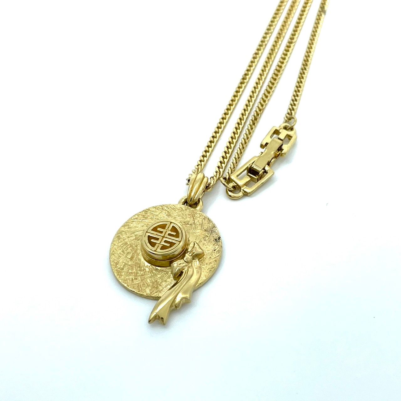 GIVENCHY ジバンシー ネックレス ペンダント ハットモチーフ