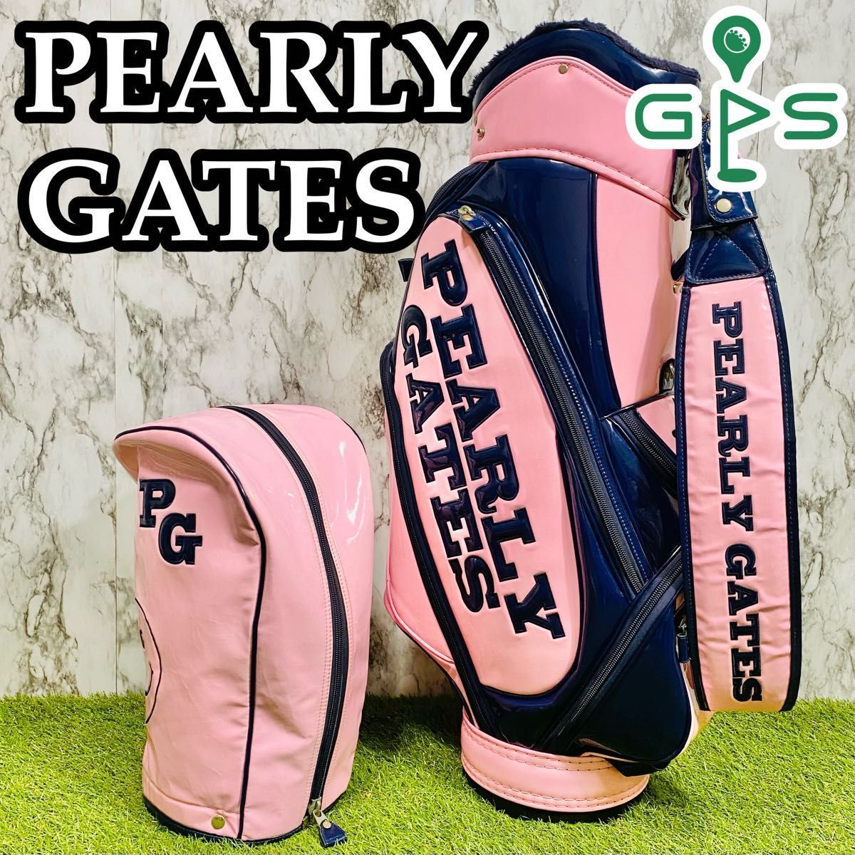 パーリーゲイツ エナメル キャディバック