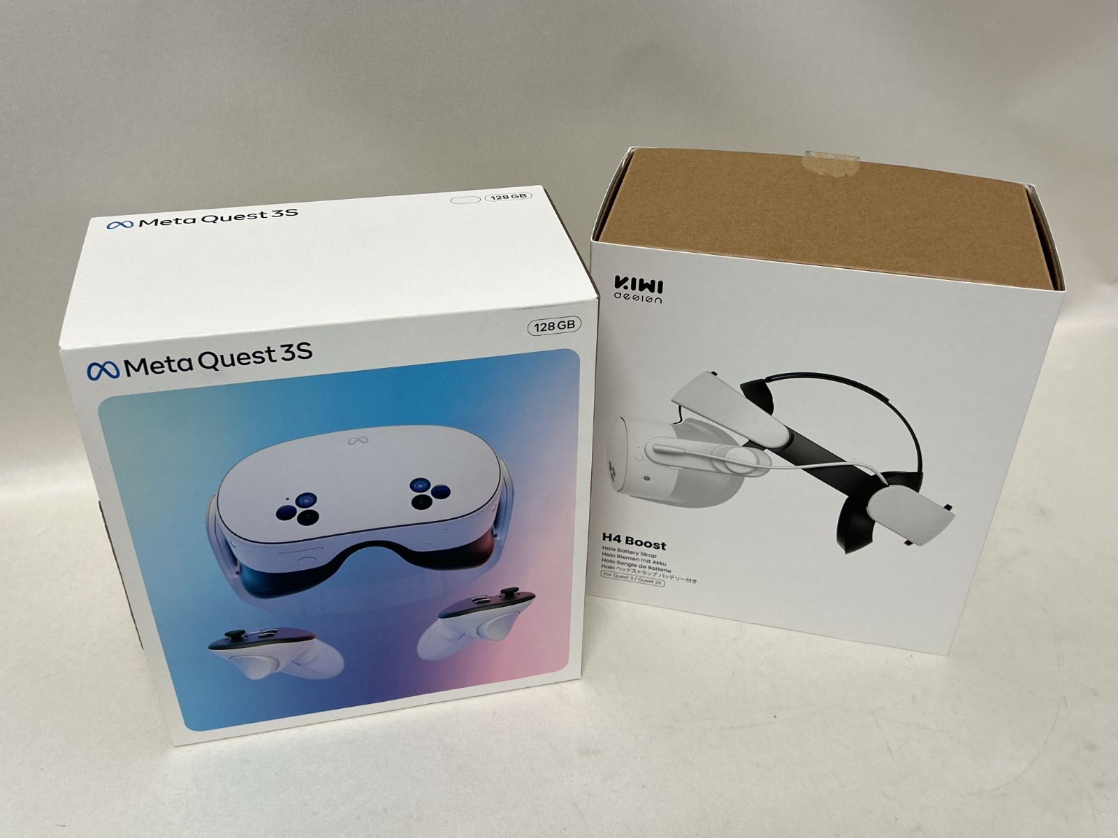 浜館65-489 Meta Quest 3S 128GB H4 Boost セット メタクエスト VRヘッドセット VRゴーグル ヘッドストラップ