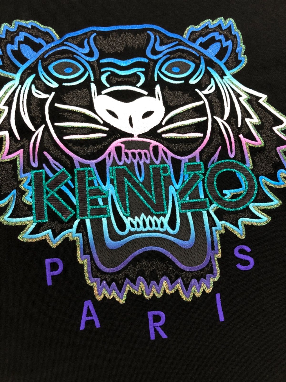 KENZO ケンゾー グラデーションタイガー刺繍 Tシャツ - メルカリ