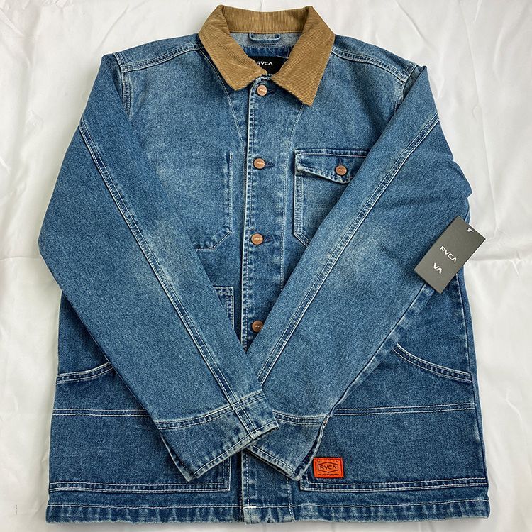 RVCA デニム　ジャケット　アウター 楽天市場】rvca デニム ジャケットの通販
