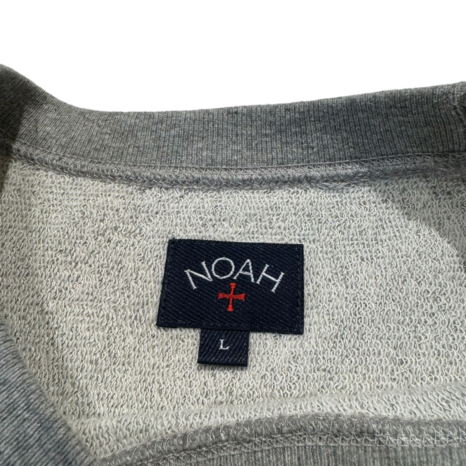 Noah nyc HIGH RIB CREWNECK sizeL