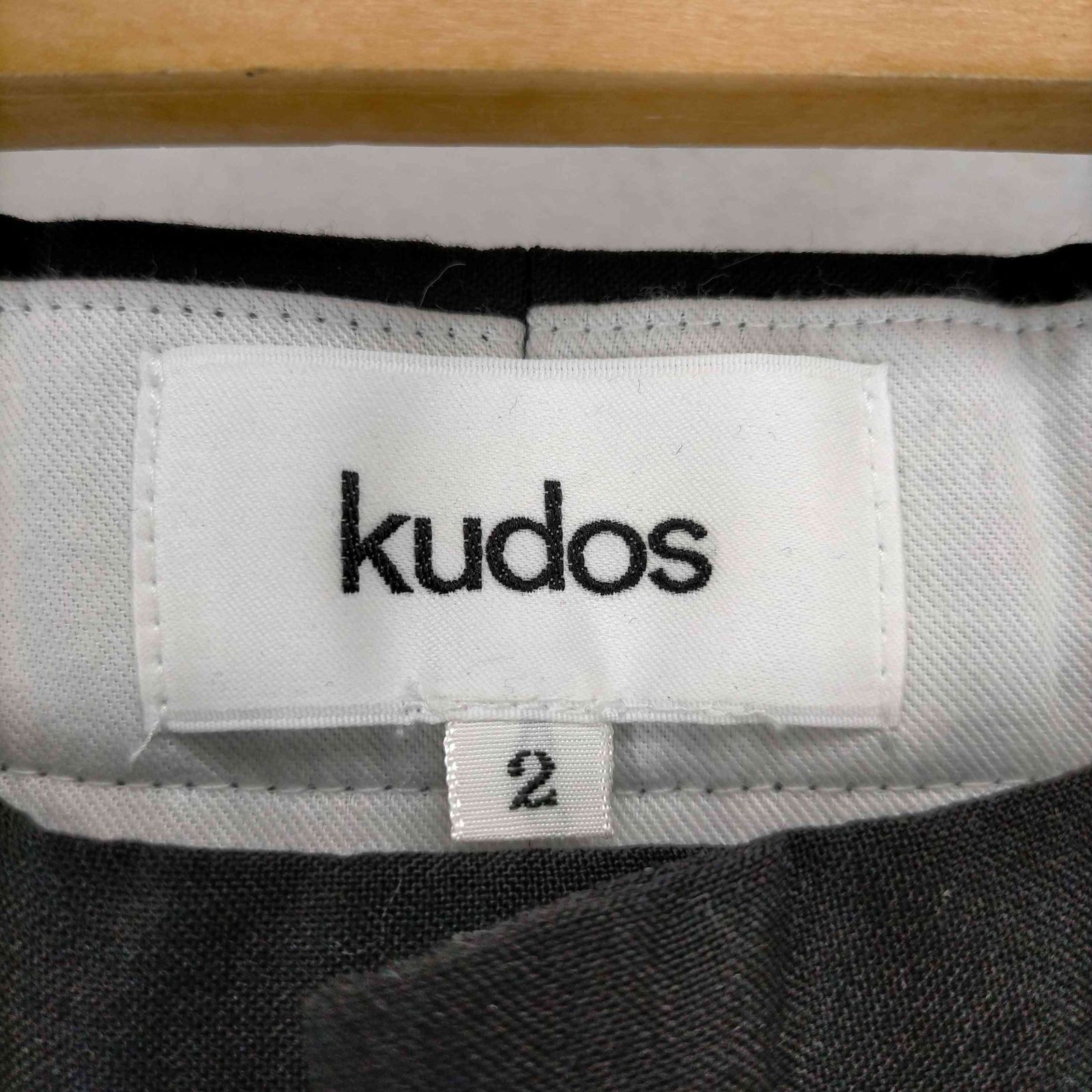 クードス KUDOS 22AW OPTICAL ILLUSION TROUSERS メンズ JPN：2 - メルカリ