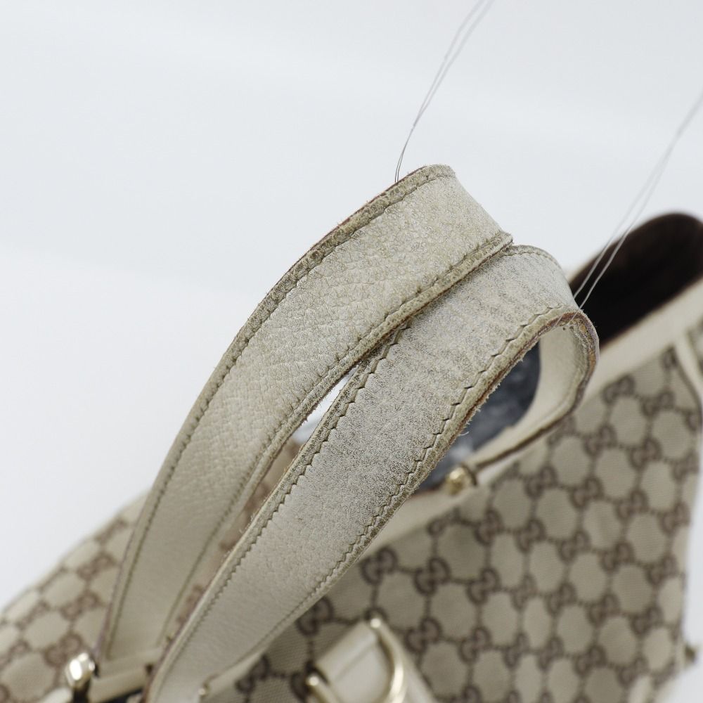 GUCCI】グッチ アビーライン 141472 GGキャンバス ベージュ