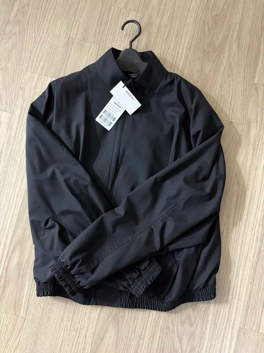 【サイズ4 ブラック】 auralee 25SS トロピカル ブルゾン サイズ4 ブラック】 auralee 25SS トロピカル ブルゾン