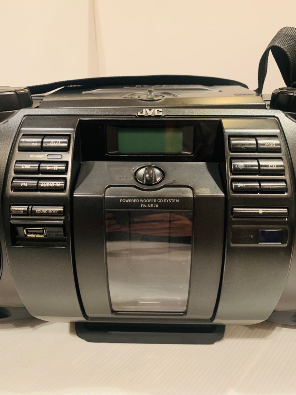 訳あり】JVC パワードウーハーCDシステム RV-NB70-B【動作品】 - メルカリ