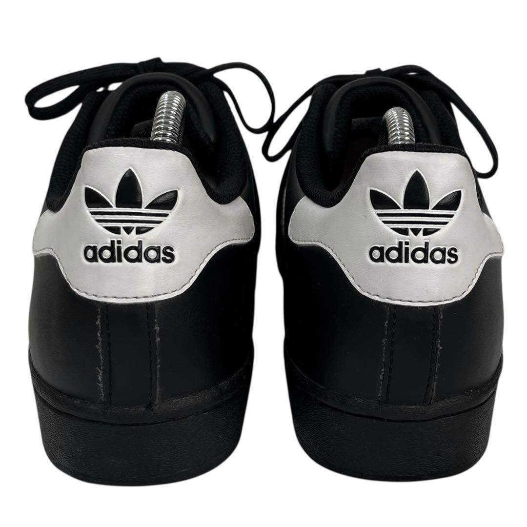 3769_2 adidas スーパースター コアブラック ゴールド 28 - メルカリ